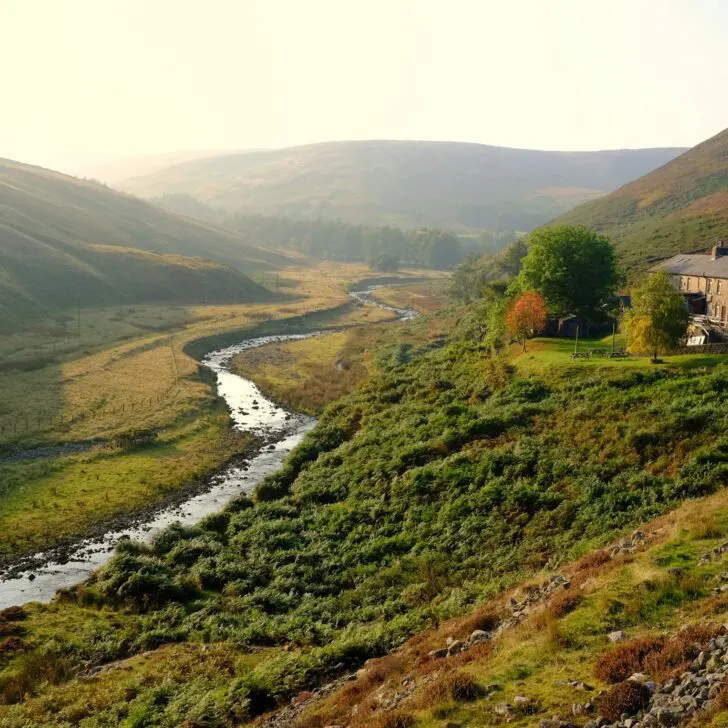 the forest of bowland in north west england