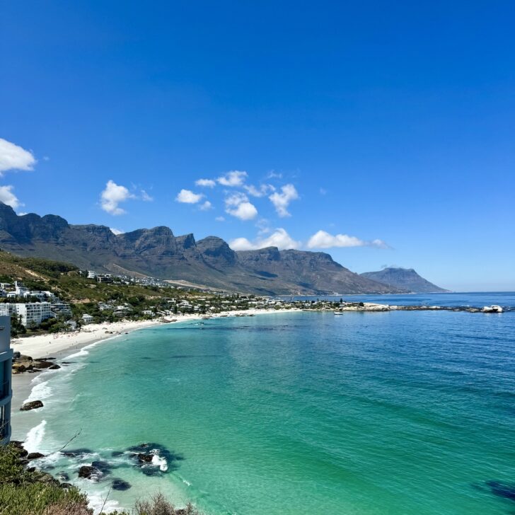 View of Clifton Bay from the roadside