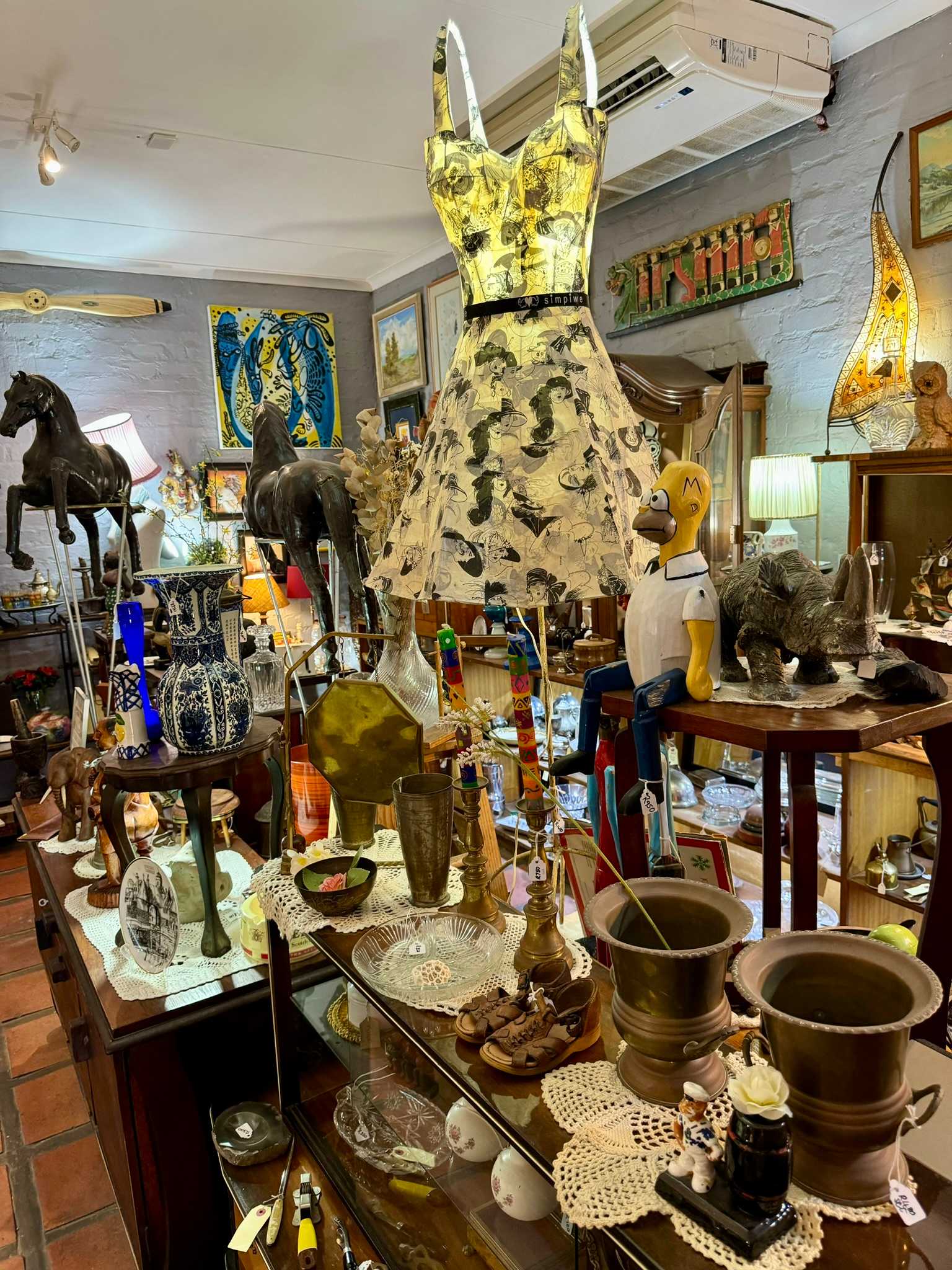 Vintage items at Vintage 2 Decor in Langebaan
