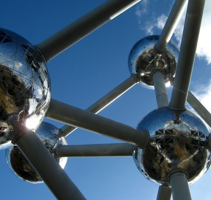 modern dome architecture in brussels belgium
