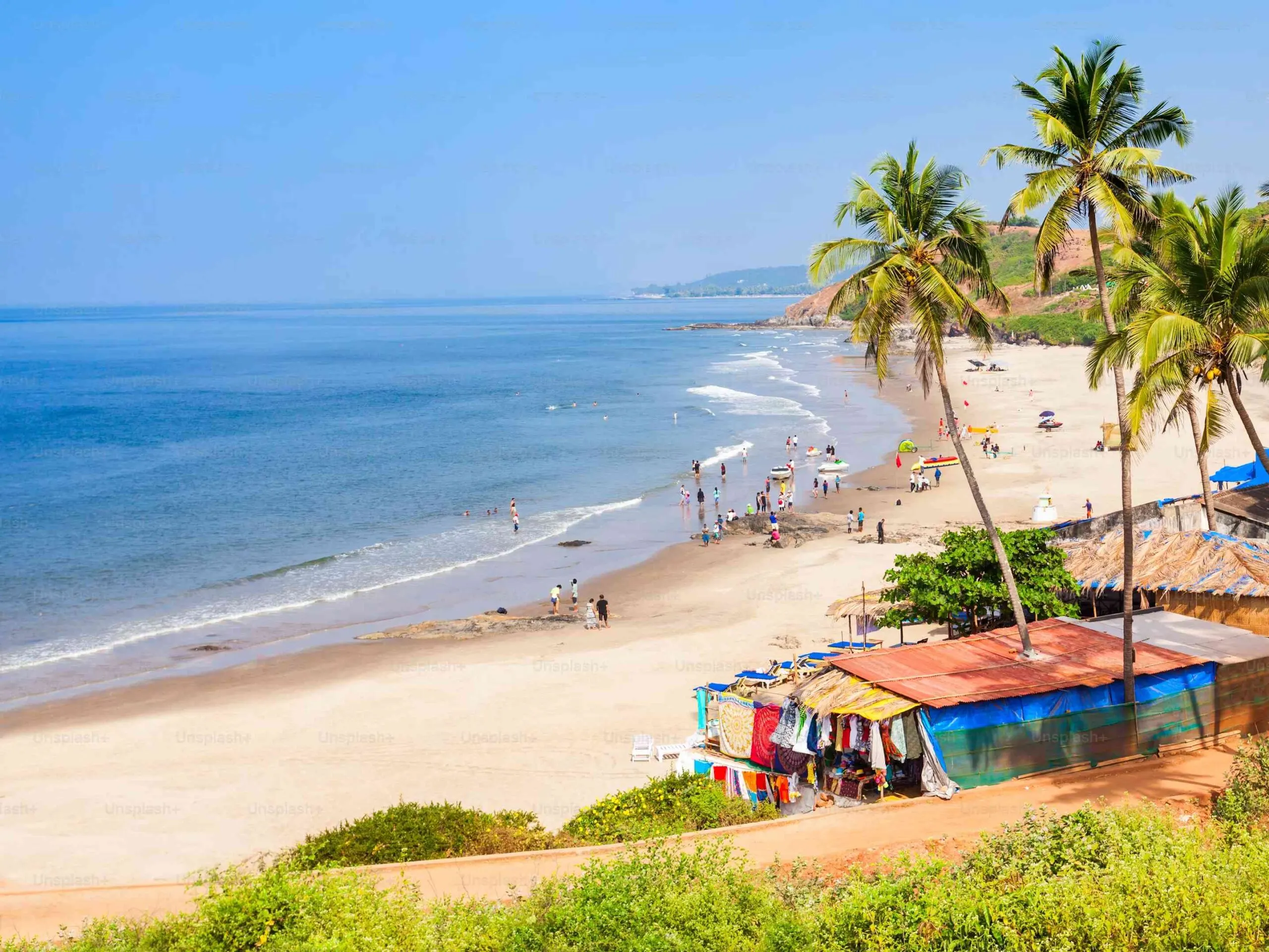 India Goa Arambol Beach View