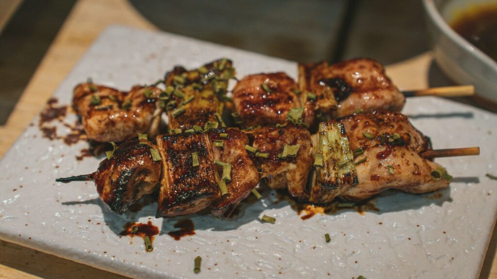 yakitori skewers japan