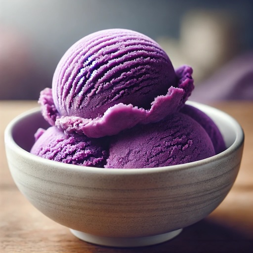 Philippines Ube Ice Cream