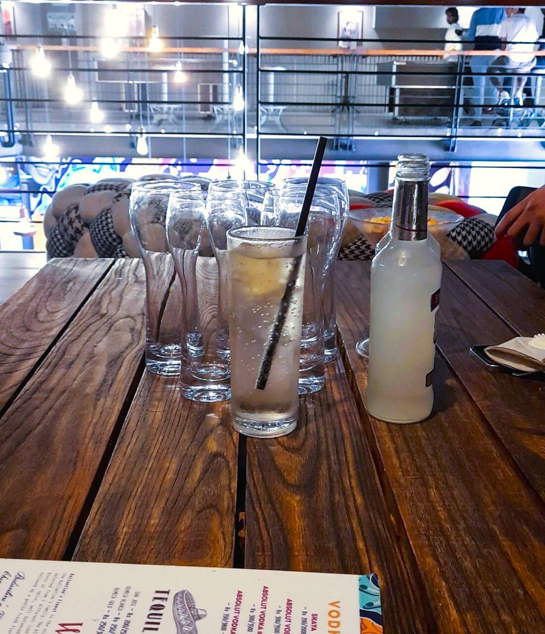 Drinks at Strike City Mauritius 