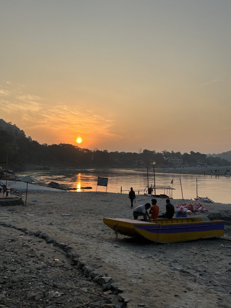 India Rishikesh Sunset 