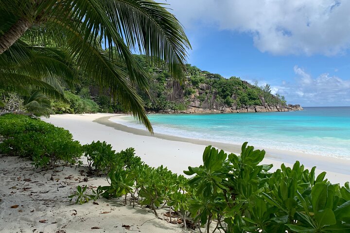 Beautiful beach in Seychelles 