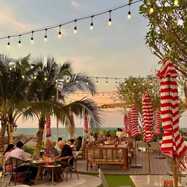 Dinner plans sorted, right on the beach at the recently opened The Moment