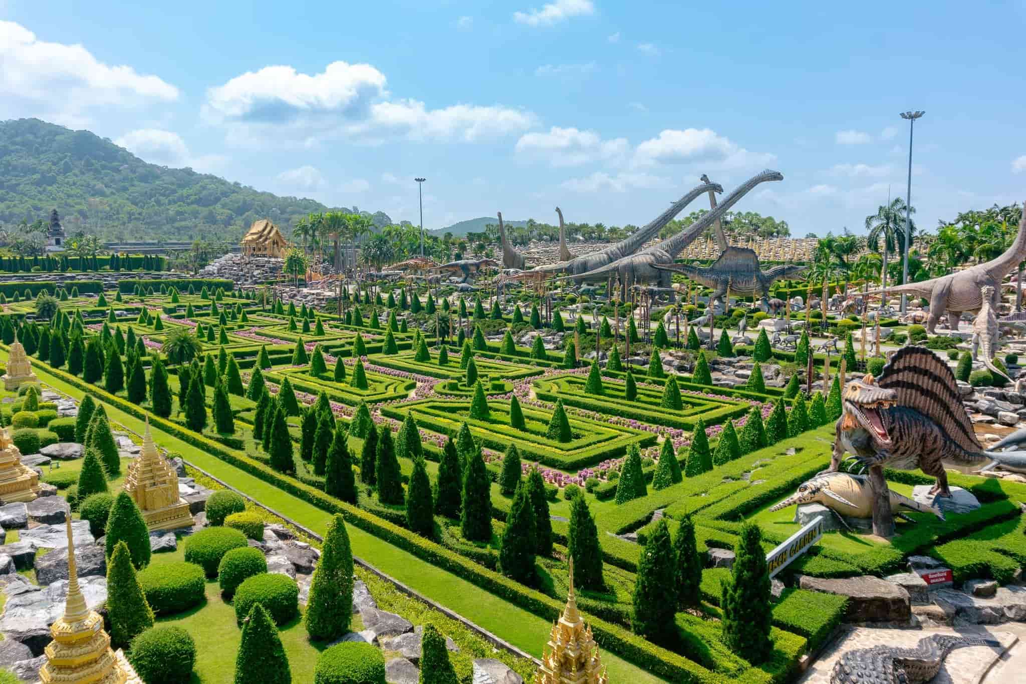 Nongnooch Garden Pattaya is massive and totally awe-inspiring. It's without a doubt one of the best things to do in Pattaya and Thailand