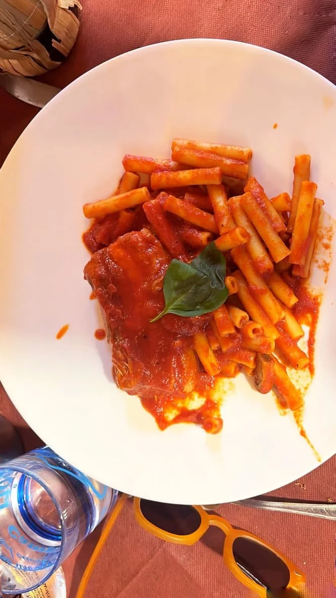 Wild boar ragu from Ristorante Boboli in San Gimignano