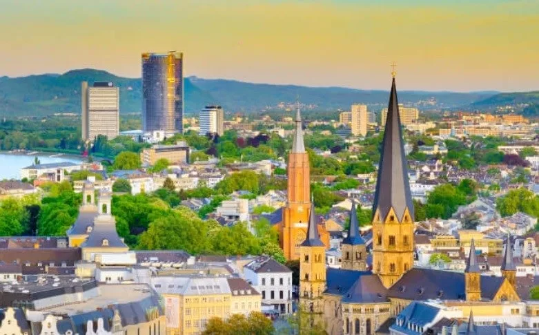 View of Bonn city