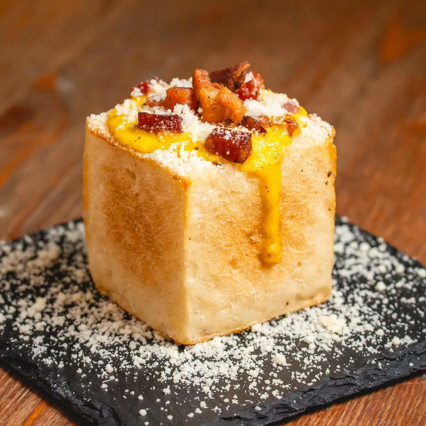 The pizza cube