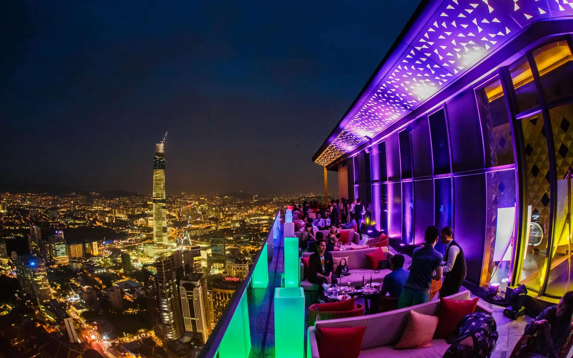 The whole of KL sparkling below you