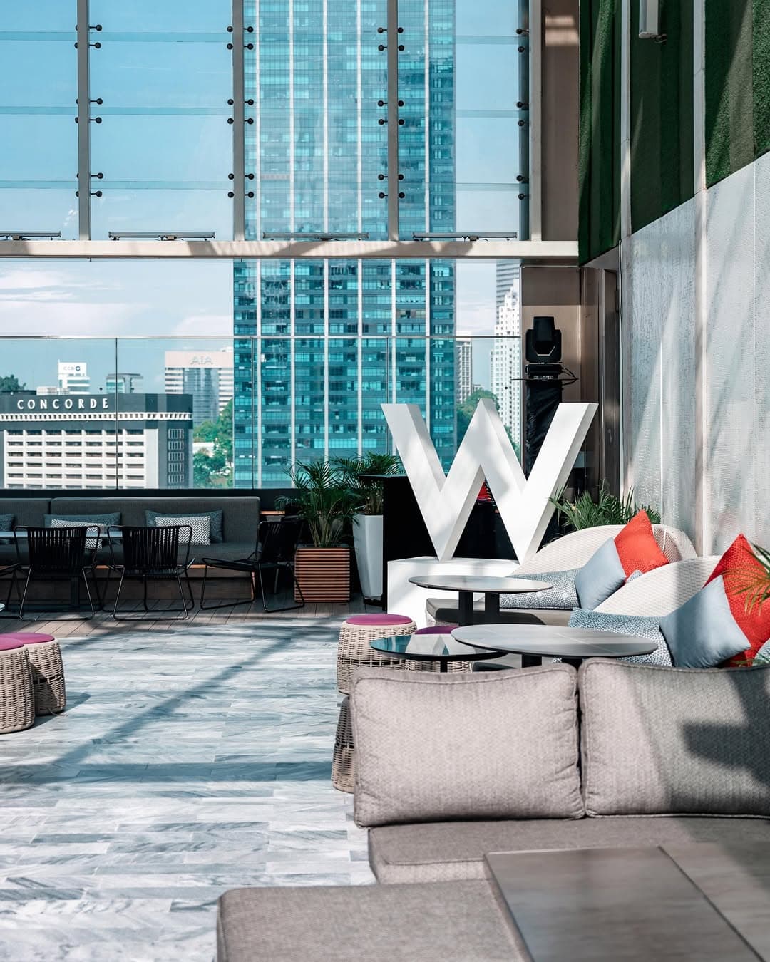 Day Passes are available for this rooftop bar