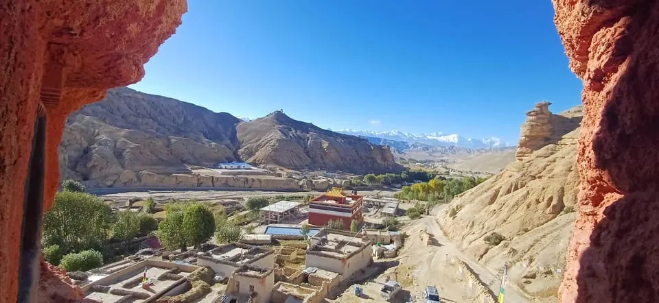 View of the Mustang area, Nepal