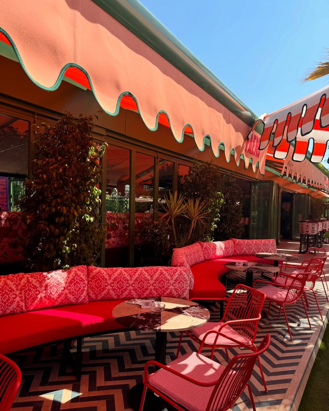 The exteriors/decor at Faena