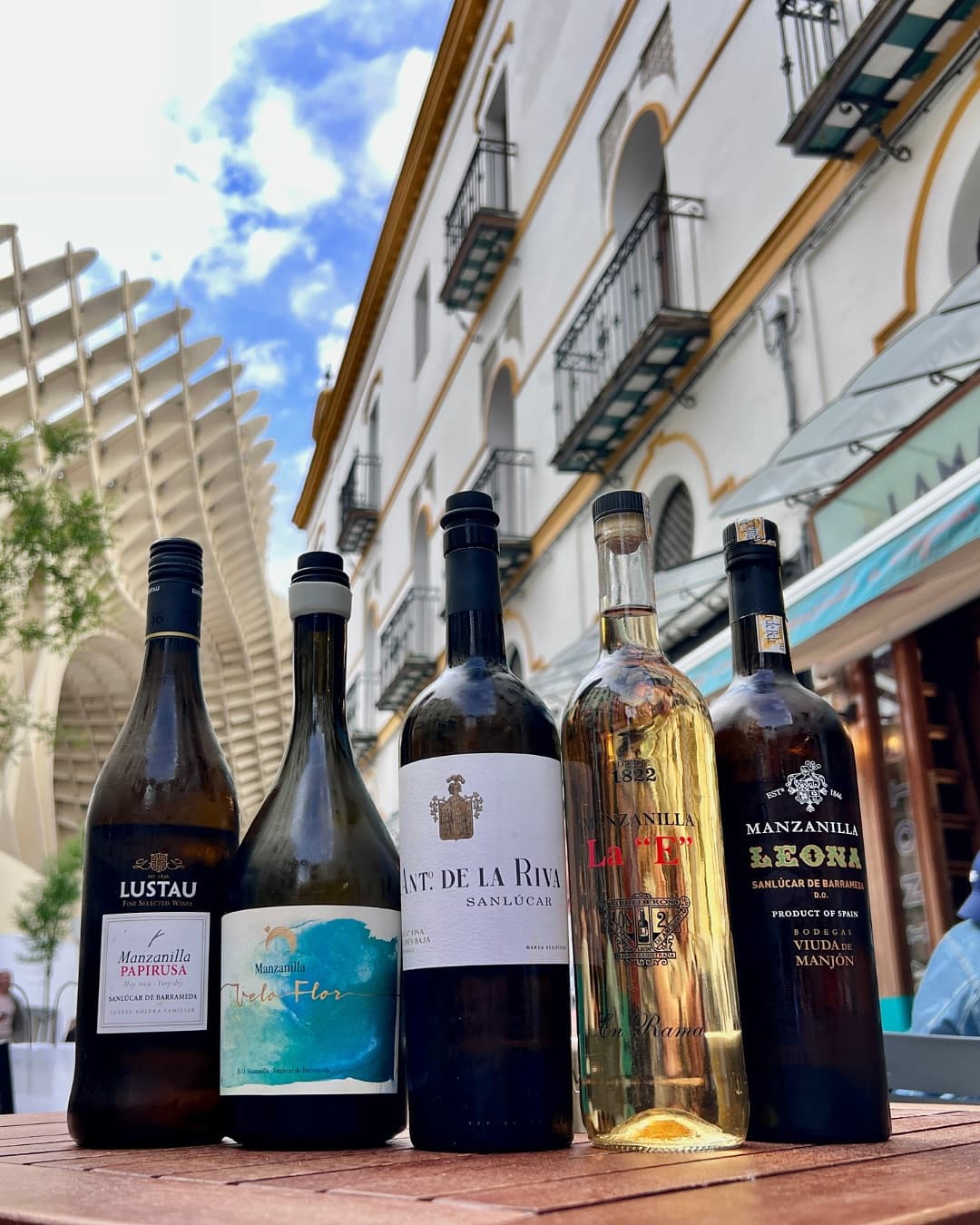 Examples of the Spanish wines at this wine bar
