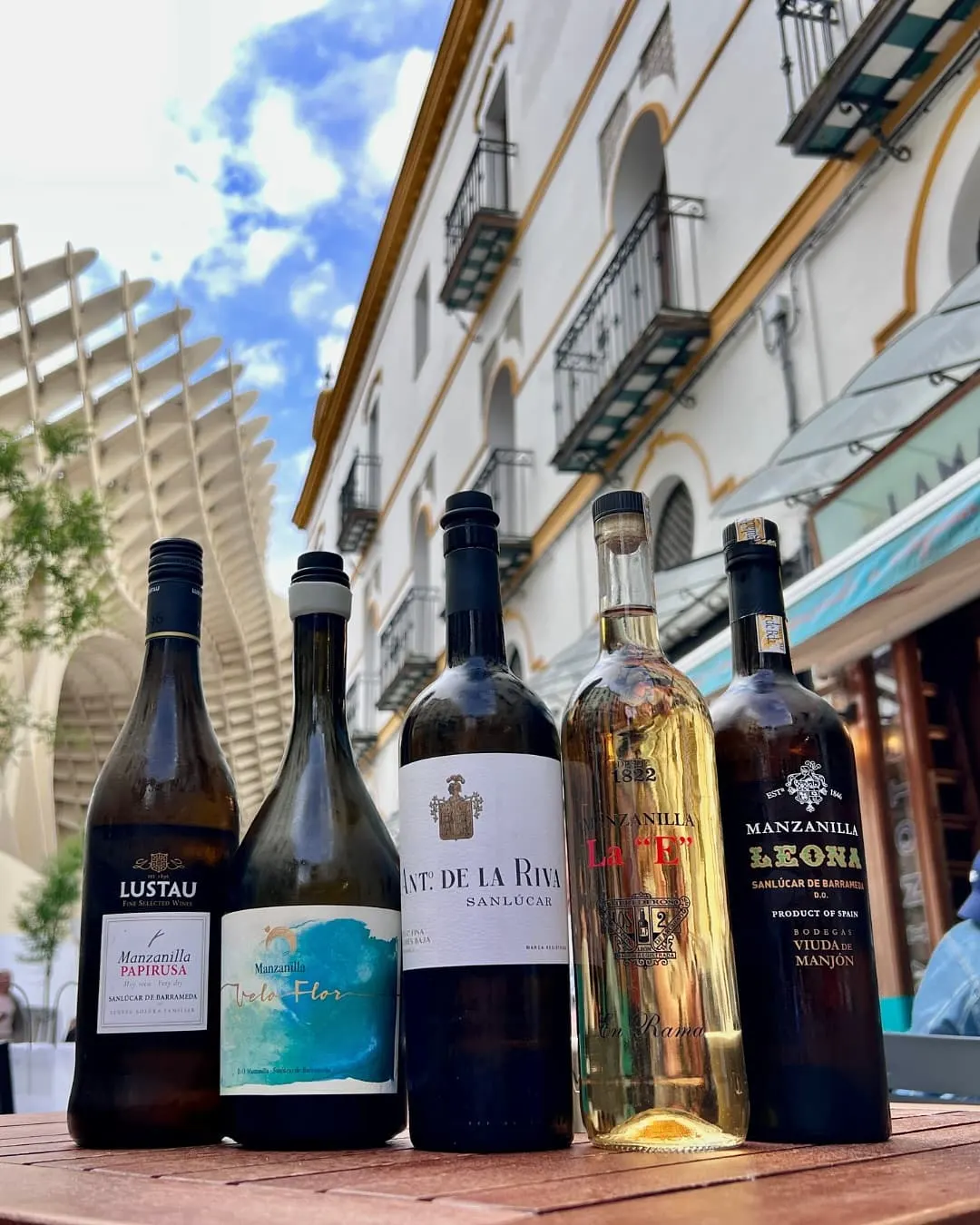 Examples of the Spanish wines at this wine bar