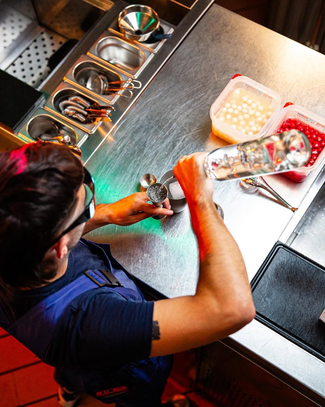 Mixologists at work