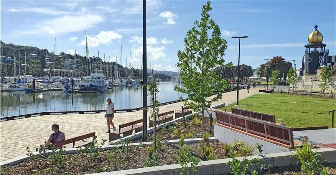 whangarei town basin boats river