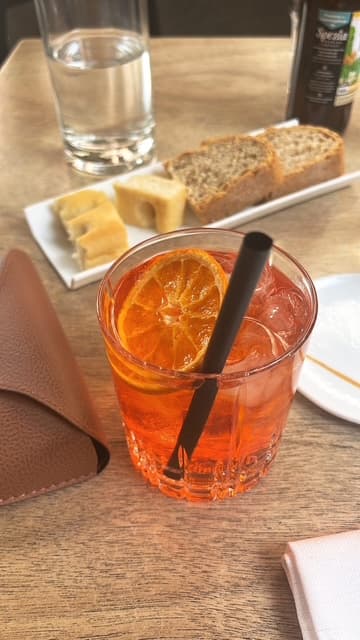 Aperol Spritz in Riomaggiore