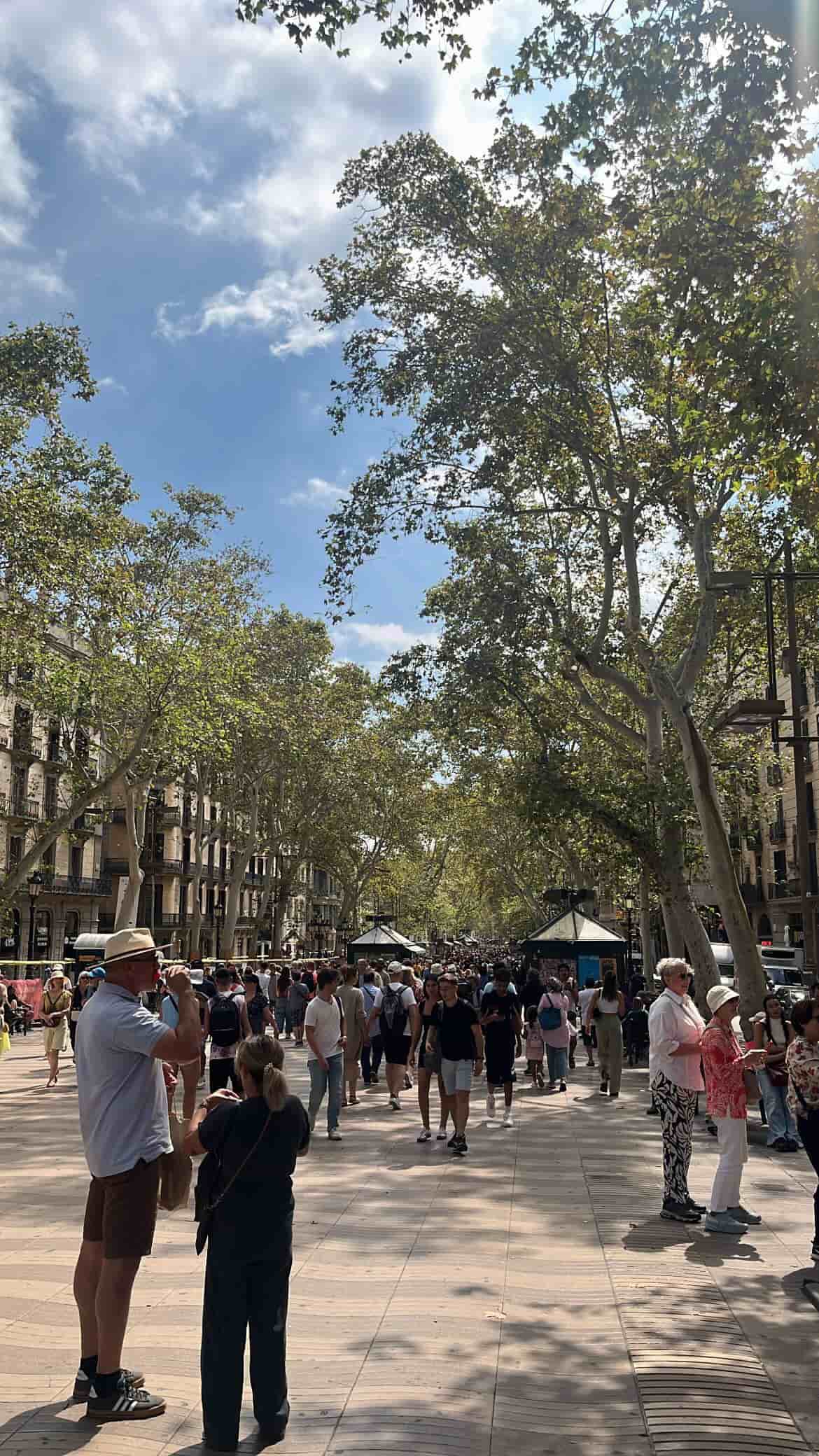 La Rambla in barcelona