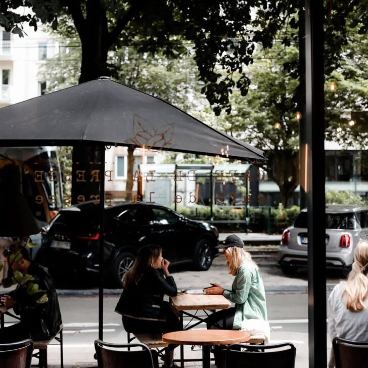 Outside seating