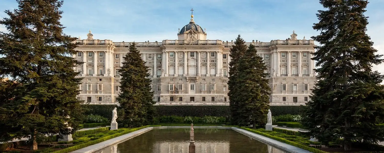 The 18th century Royal Palace of Madrid