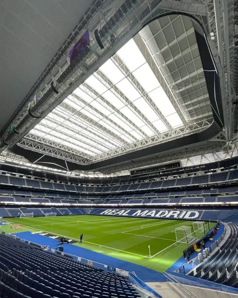 Madrid's Santiago Bernabéu Stadium