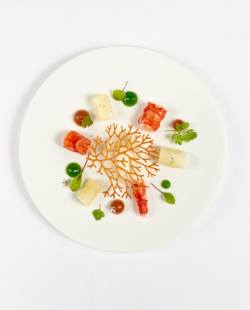 Fine dining food from Marc Fosh in Palma