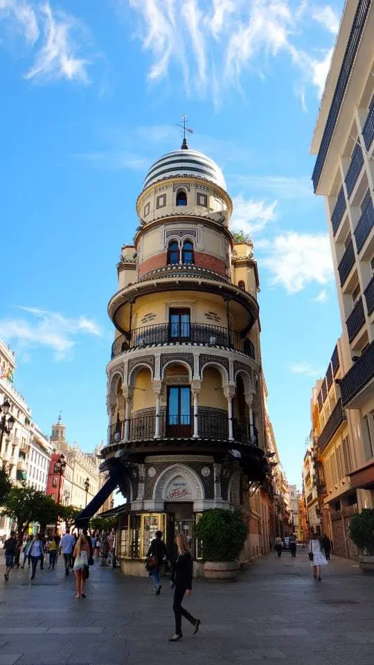 The streets of Seville