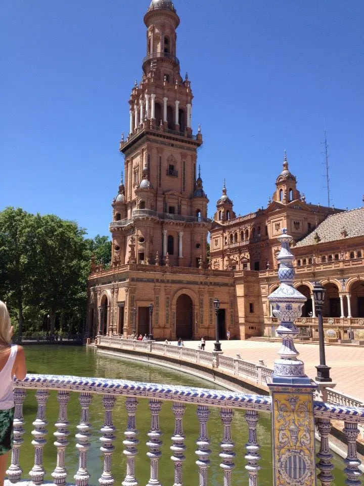 Seville's Plaza de España in the Maria Luisa Park