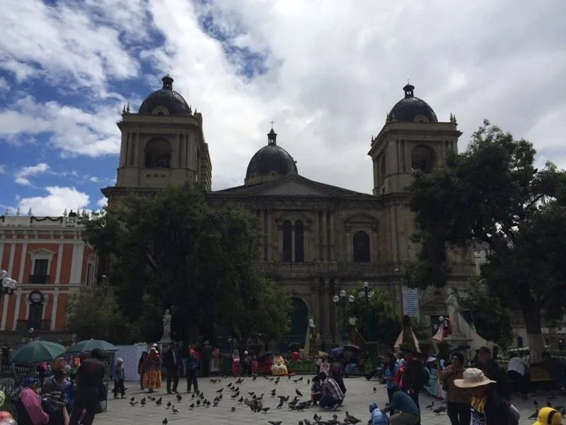 Plaza Murillo in La Paz