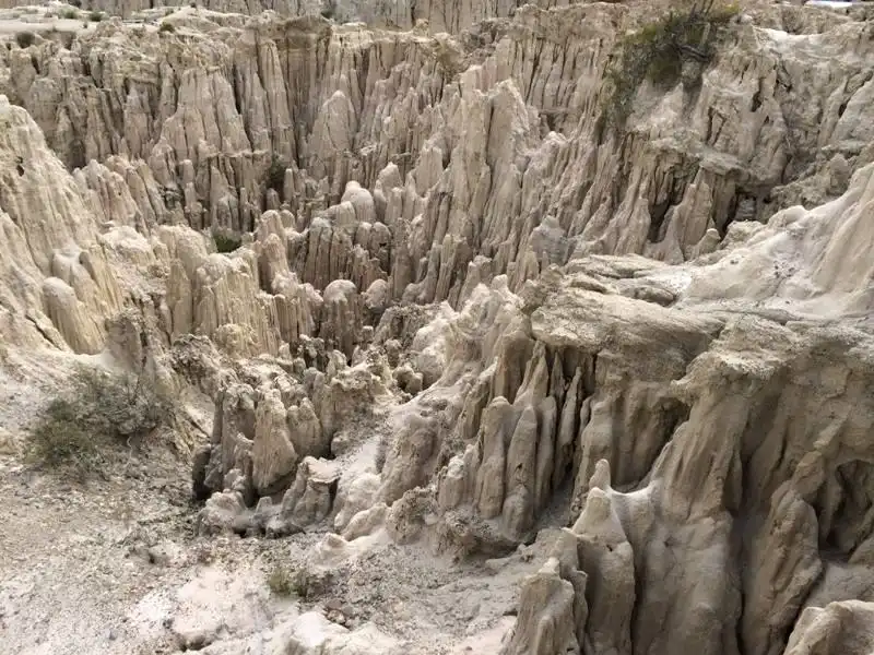 Valle de la Luna stone pillars- a must visit on your 2 week bolivia travel itinerary