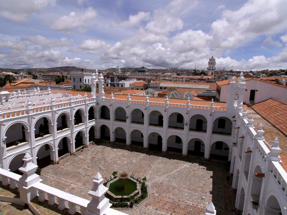 Church San Felipe Neri on your bolivia travel itinerary- a must visit on your 2 week bolivia travel itinerary
