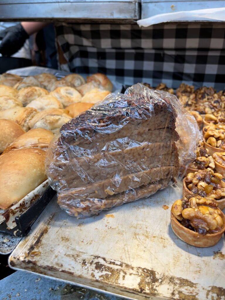 yerushalmi kugel in market an essential israeli street food