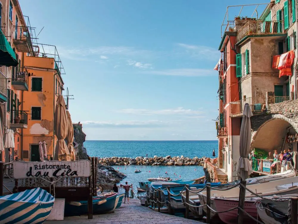 Riomaggiore port