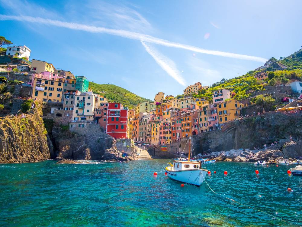 Riomaggiore harbor