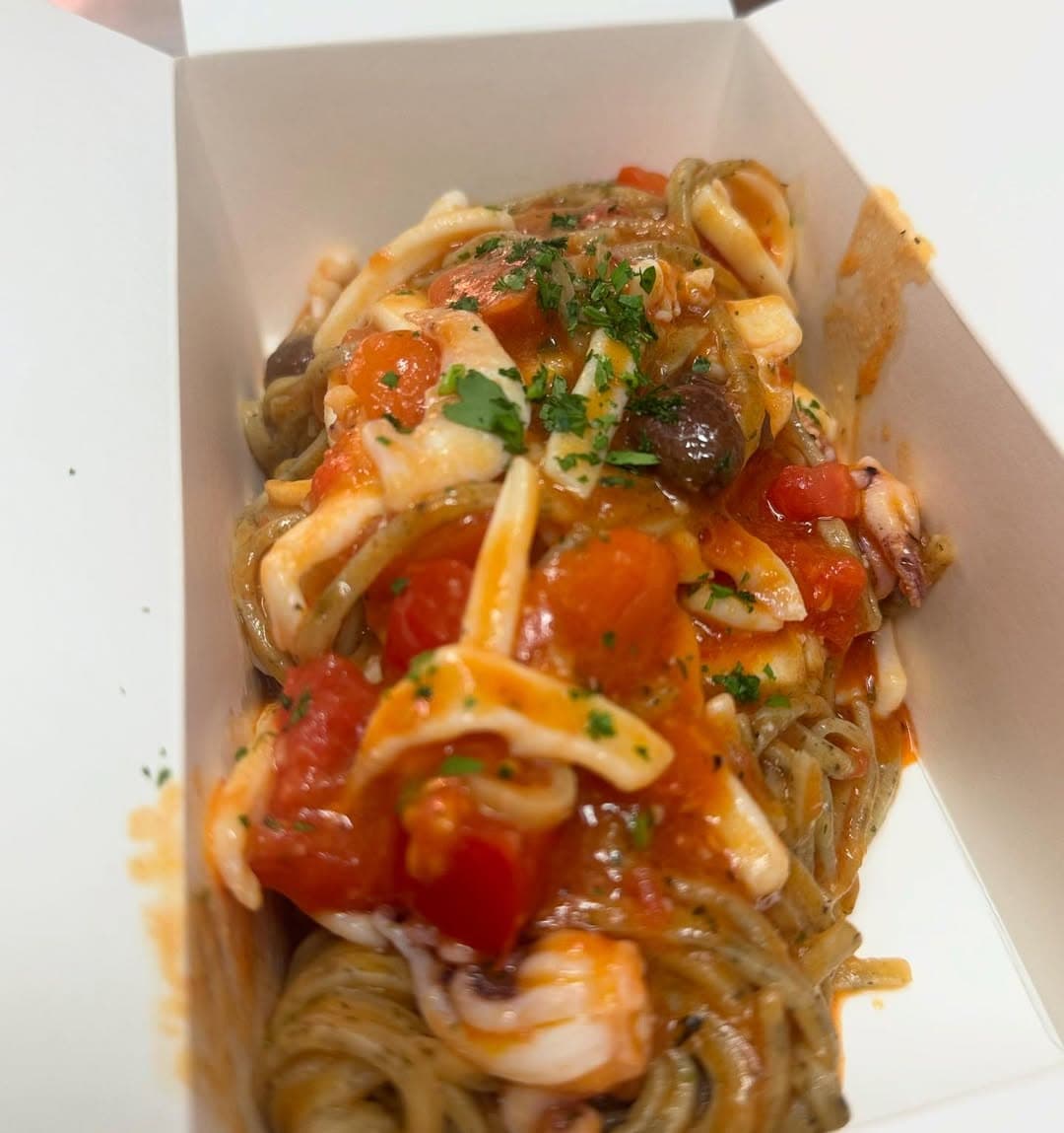 Street food pasta