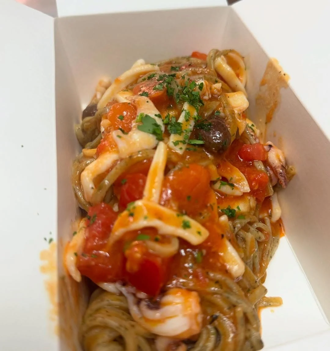 Street food pasta