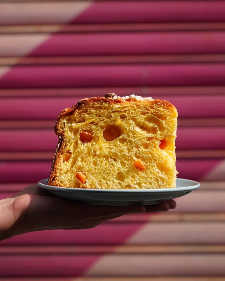Classic panettone with fruit