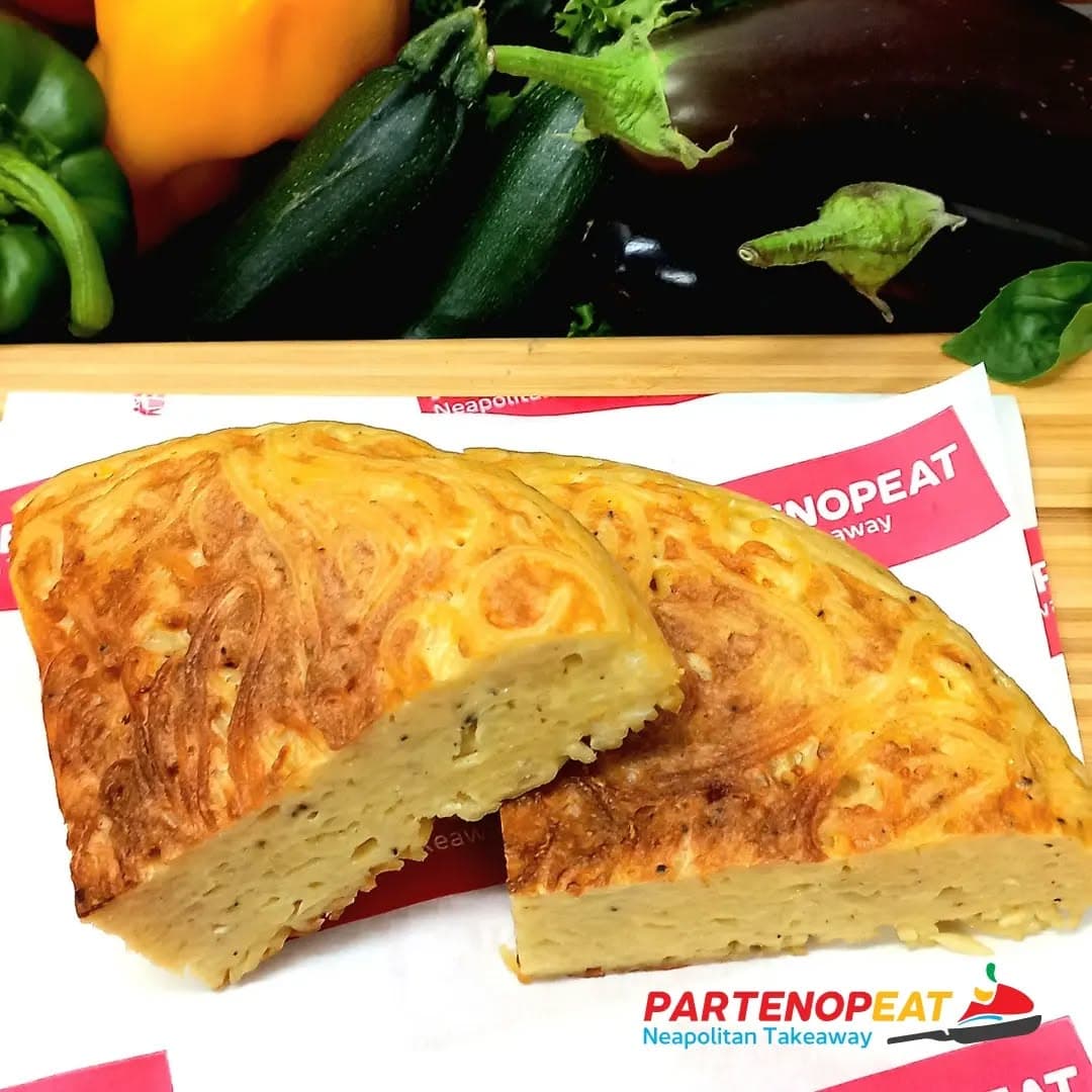The old-school vversion of frittatine di pasta Napoletane made with spaghetti