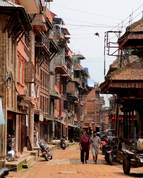 Street in Durbar Square, Kathmandu