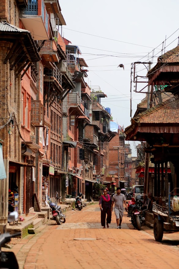 Street in Durbar Square, Kathmandu