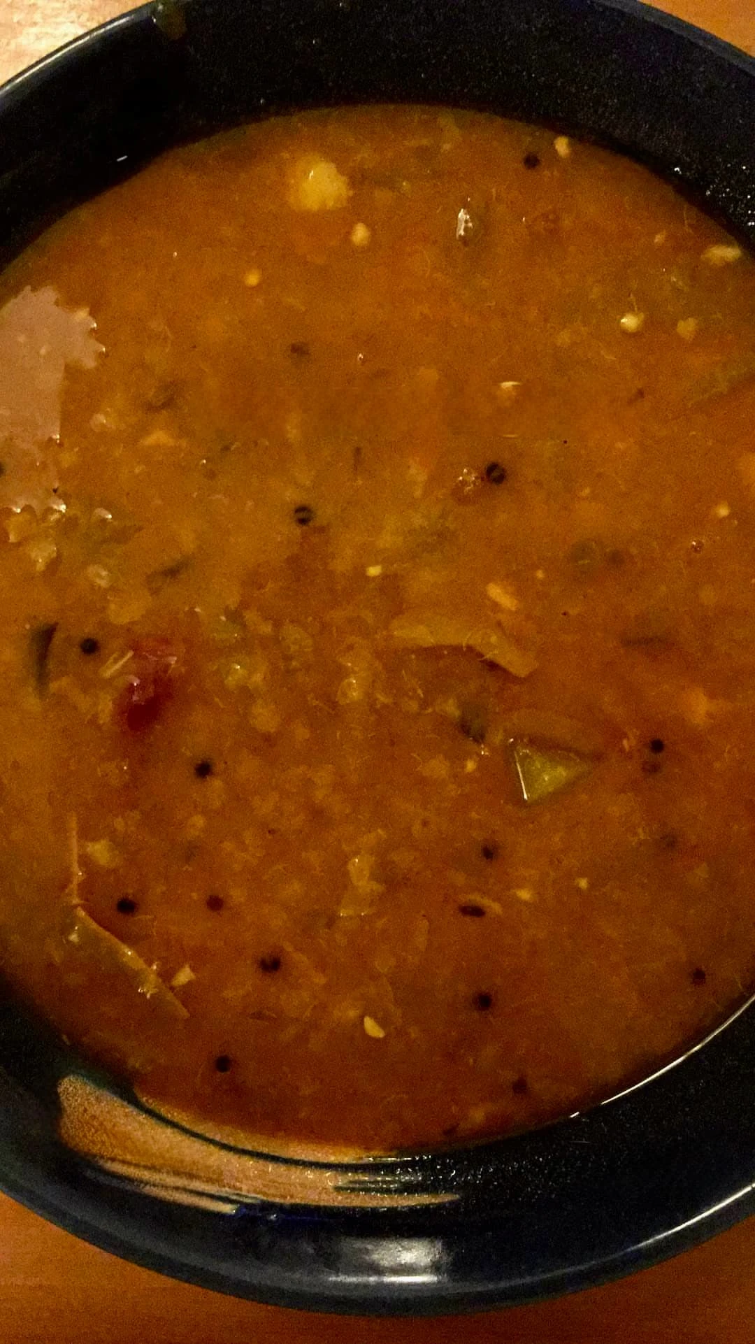 Dahl from the local Indian restaurant in KL