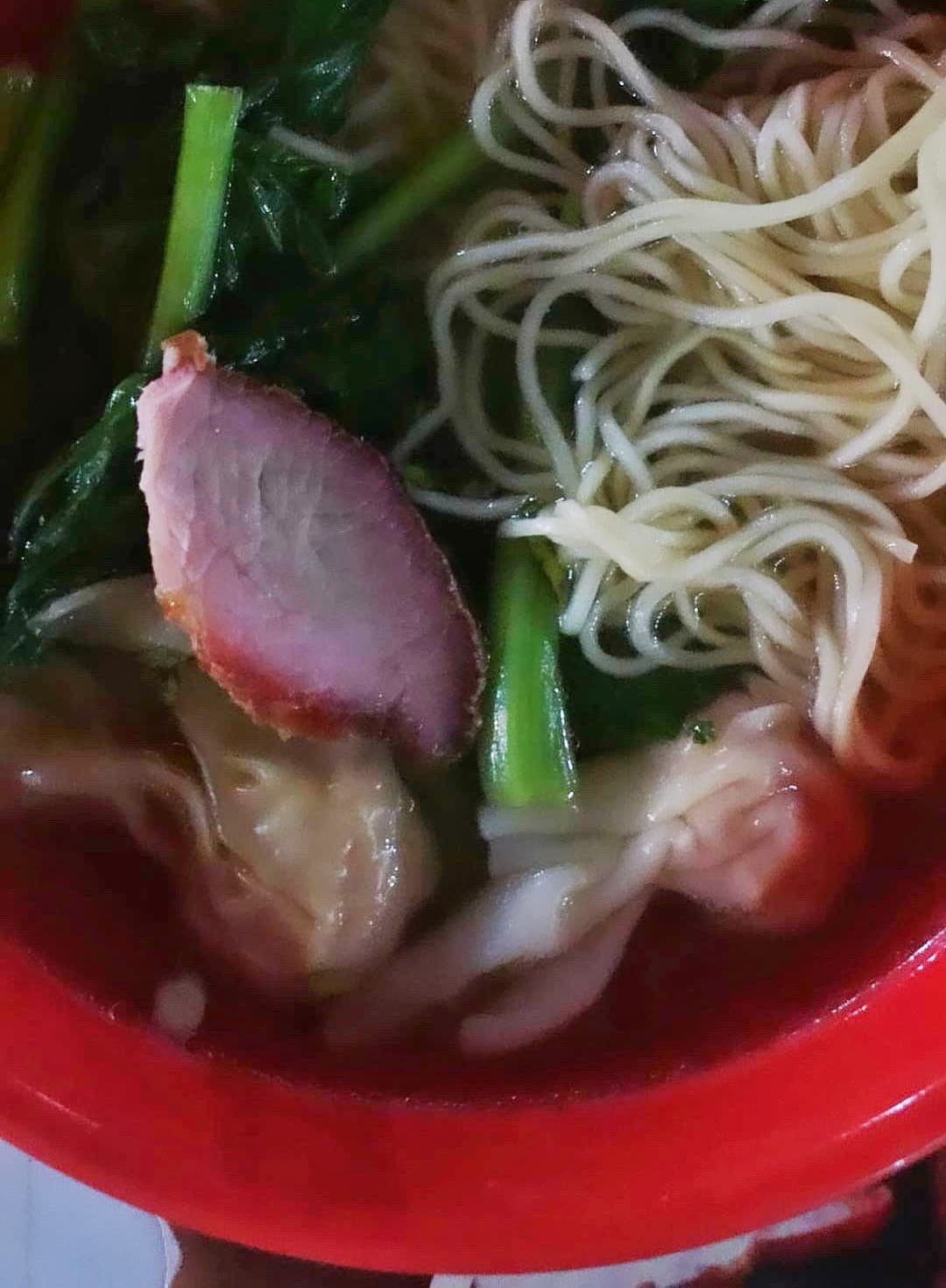 Showing off Malaysia's Chinese influences, wonton noodle soup in KL
