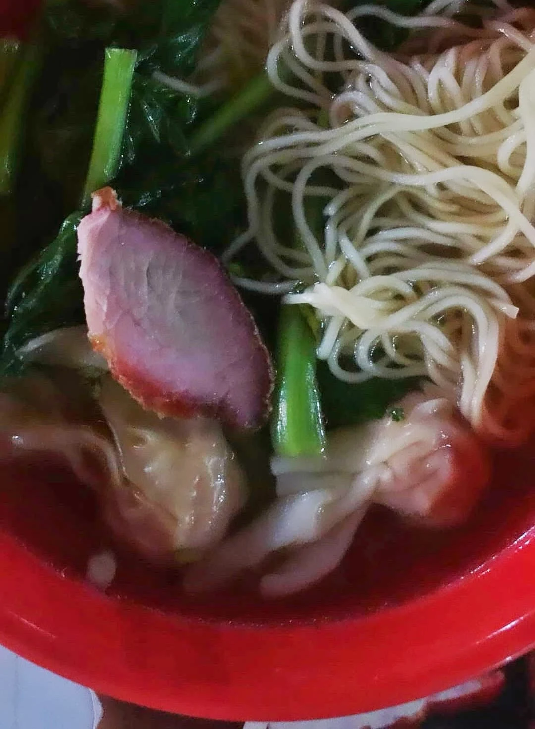 Showing off Malaysia's Chinese influences, wonton noodle soup in KL
