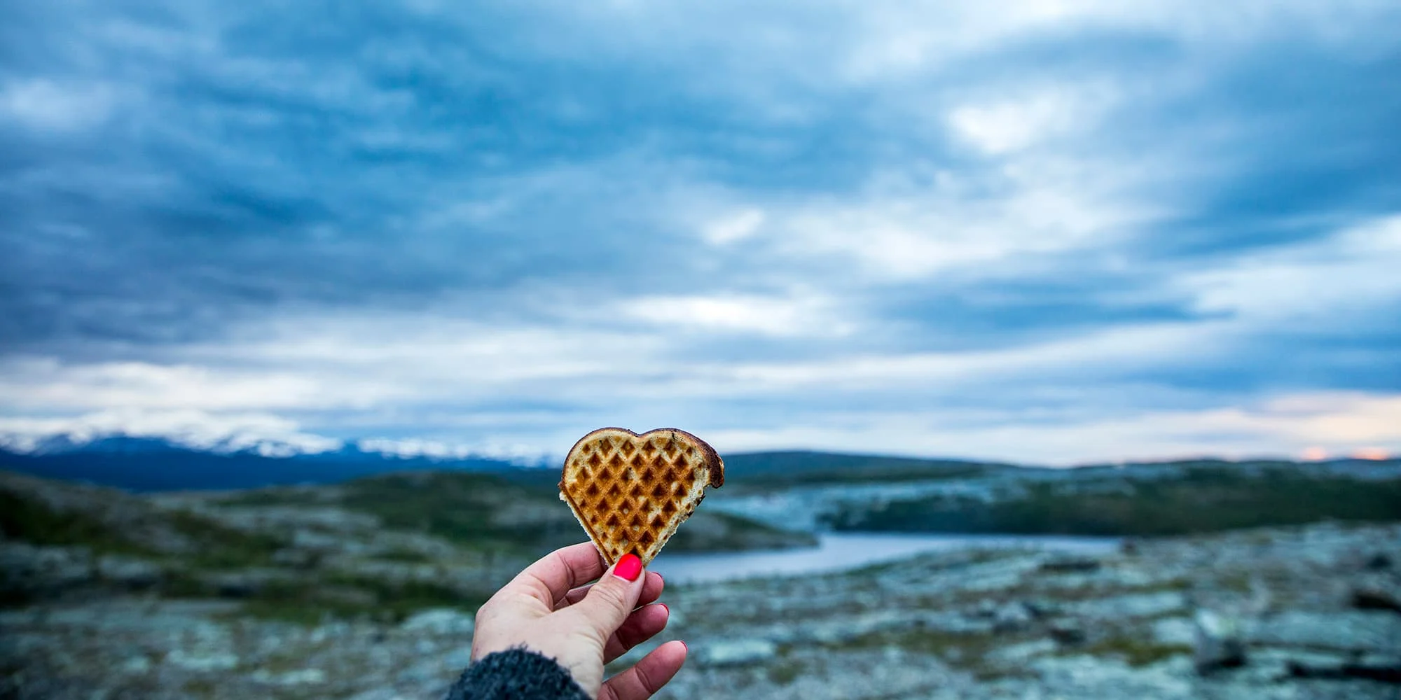 vafler are heart shaped waffles served in norway