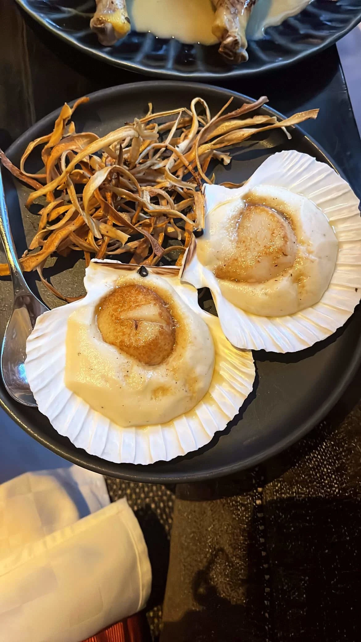 Scallops at Da Noi