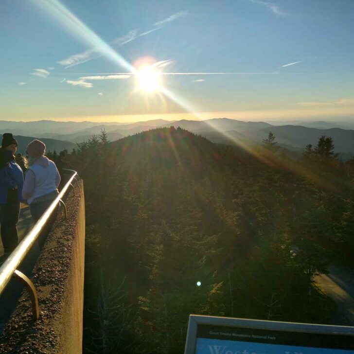 View from Kuwohi, formerly Clingman's Dome, Great Smoky Mountains National Park