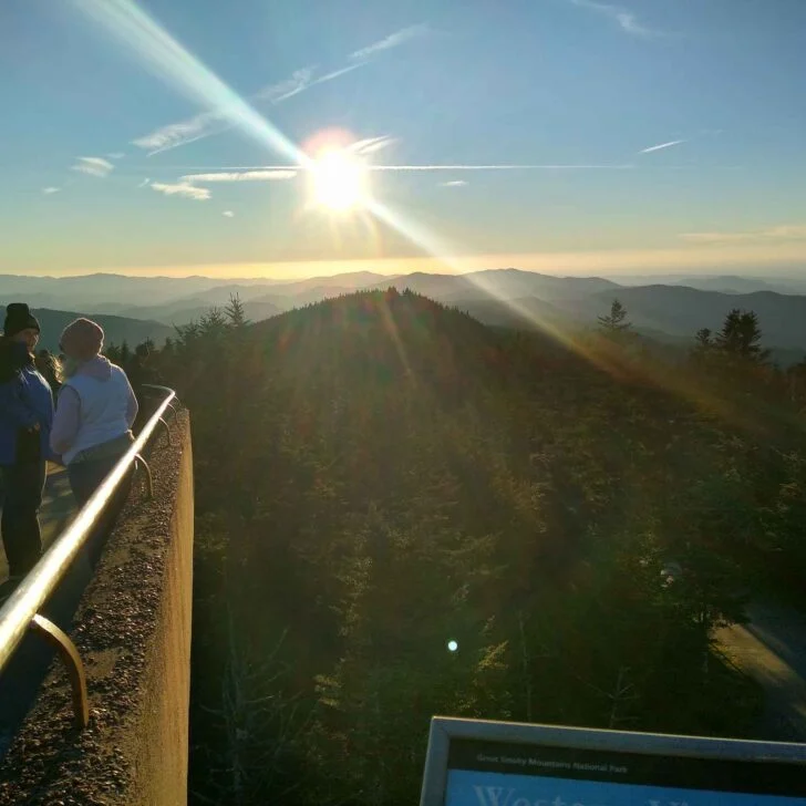 View from Kuwohi, formerly Clingman's Dome, Great Smoky Mountains National Park